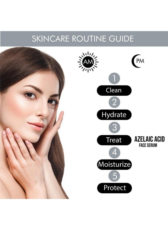 THE TRUE THERAPY - 10% Azelaic Acid Face Serum With Witch Hazel Extract For Anti-Inflammatory, Cystic Acne, Rosacea, Hyperpigmentation, Reduce Redness, Excess Oil & Breakout - 30 Ml - Image 1