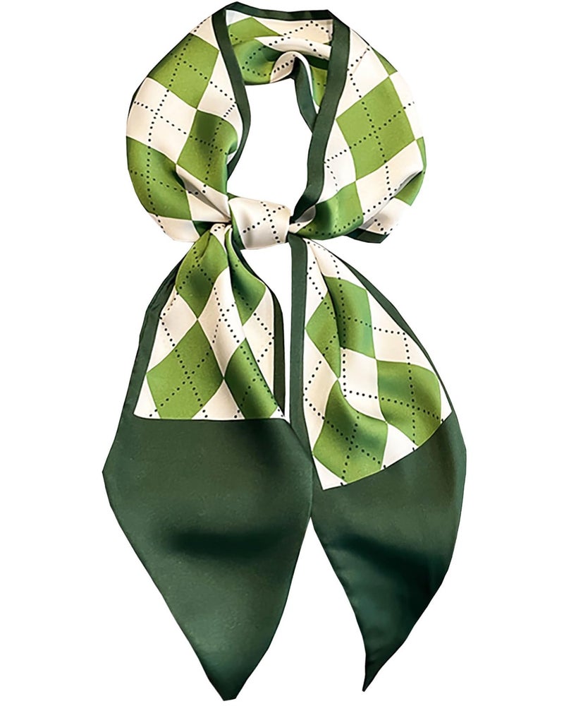 Saiusloa Purse Scarf For Handbags Head Scarves For Women's Hair Bags Scarfs Long Skinny Scarves Fashion Silky For Headbands-A26 - Image 1