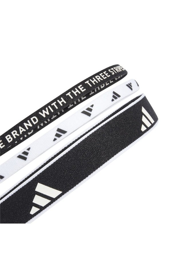 اديداس أديداس عصابة رأس تدريب للجنسين أسود - Image 1