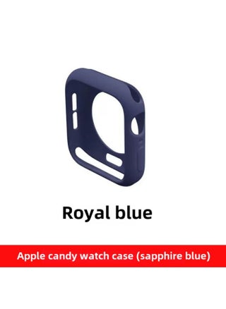 Half Pack TPU Watch Case For Apple Iwatchs10 Soft Case Ultra49mm Candy Color Frosted Protective Cover-Color:Royal Blue-Dimensions:Candy Shell (38mm) With Packaging - pzsku/Z150E7C92B0B73BC693A2Z/45/_/1742287075/bc821f53-8198-434e-b565-1275de33b1f2