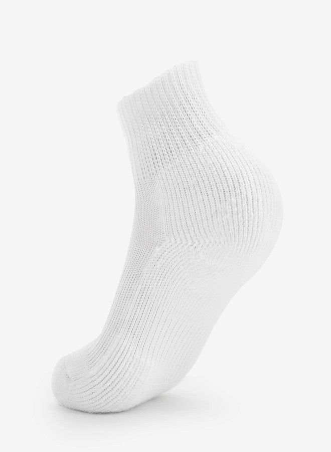 Thorlos Padded Golf Ankle Sock White M - Image 4