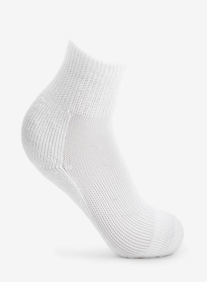 Thorlos Padded Golf Ankle Sock White M - Image 5