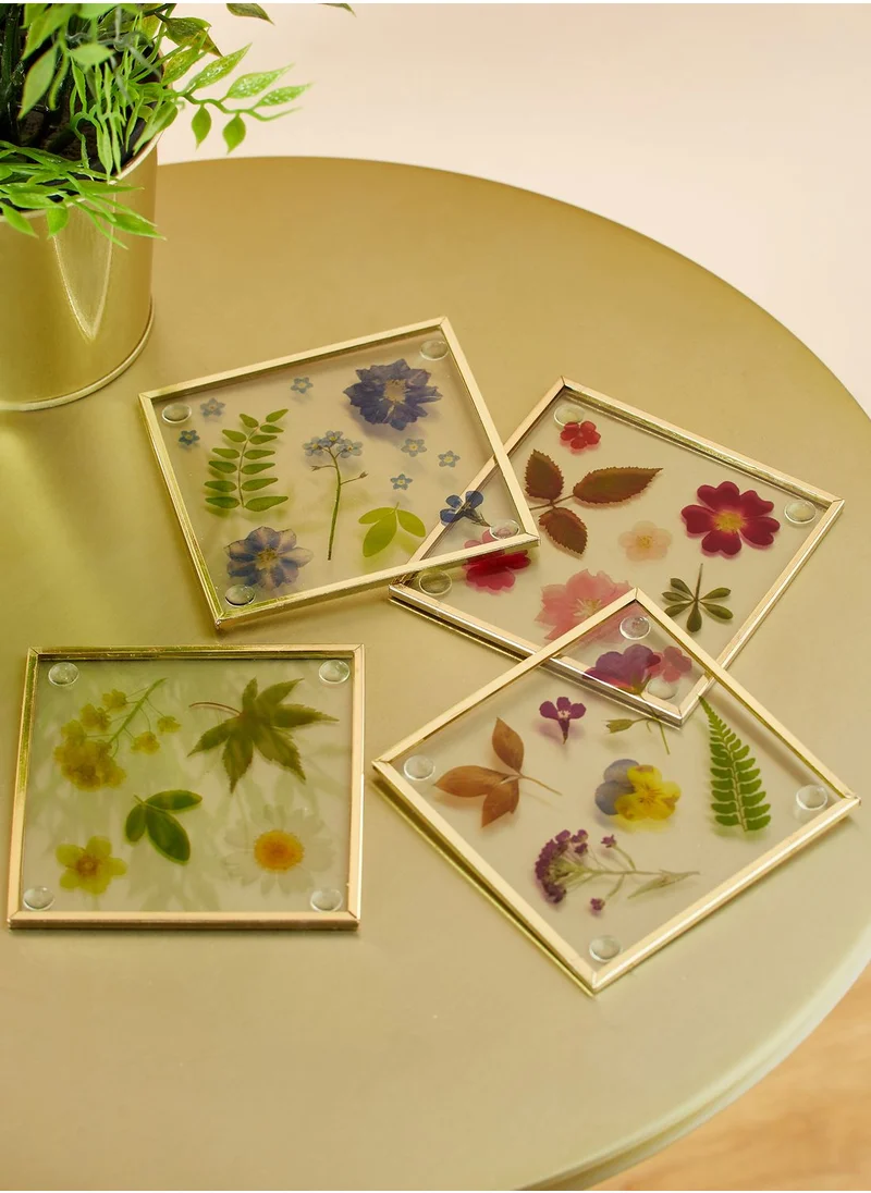 Sass & Belle Pressed Flowers Coasters