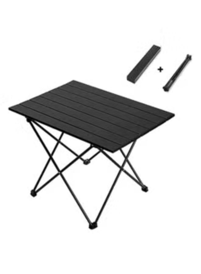 Black foldable camping table, length 55 cm, width 40 cm, height 40 cm - Image 3