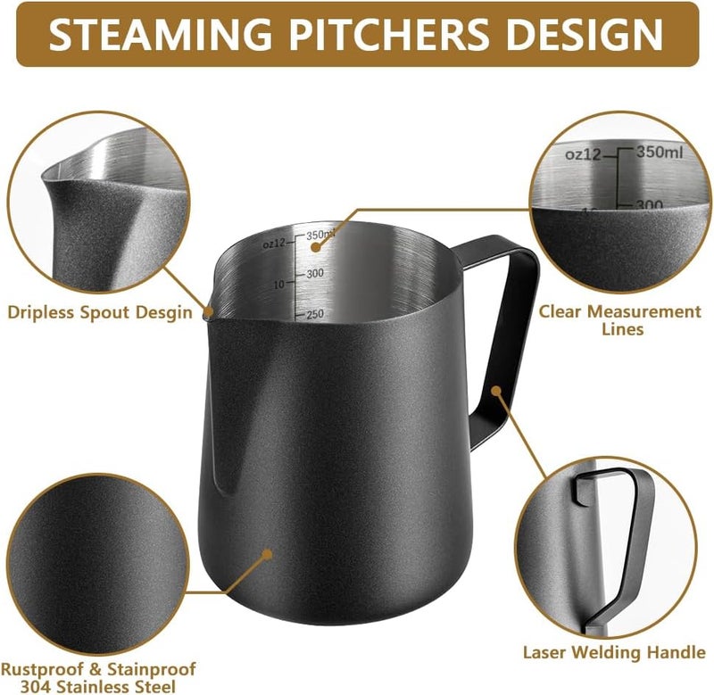 NewGF Milk Frothing Pitchers Room to room portable - Image 4
