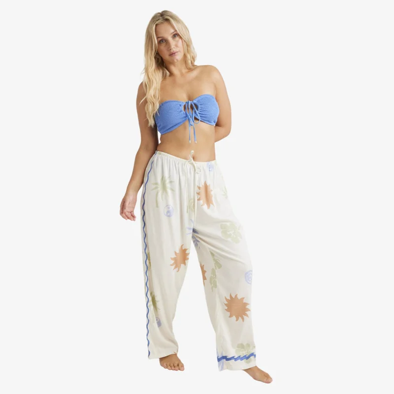 بيلابونج Sun Symbol Elastic Waist Pants - Women