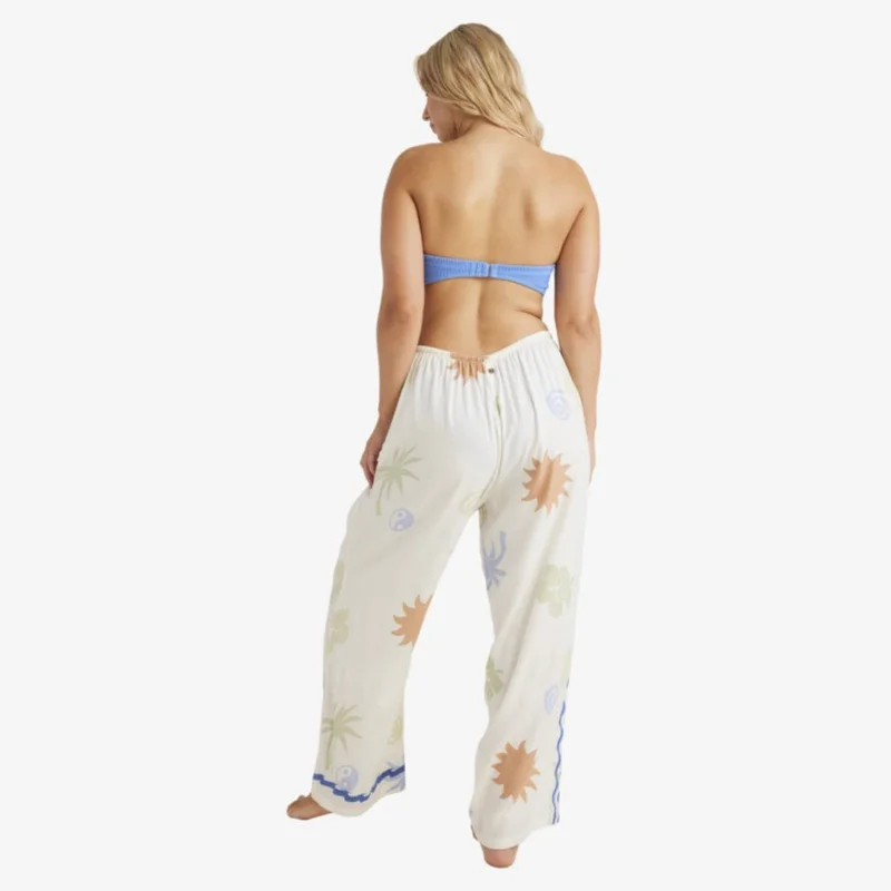 بيلابونج Sun Symbol Elastic Waist Pants - Women