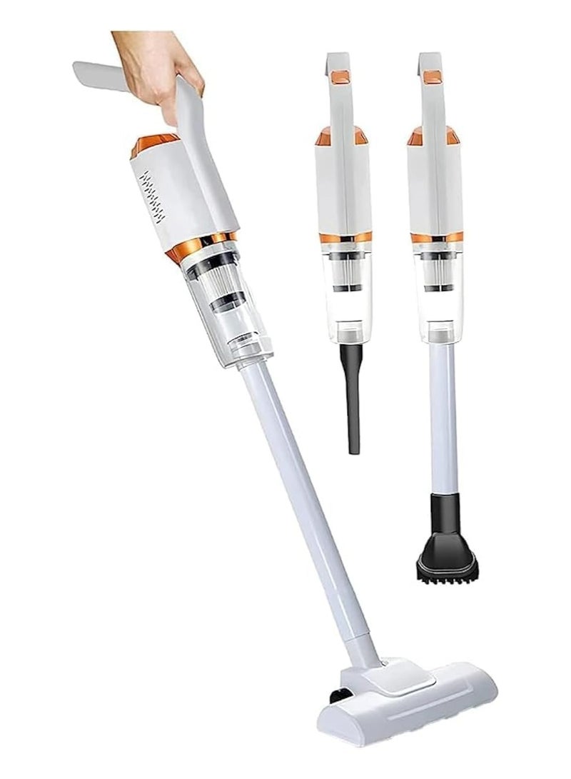 4 in 1 Handheld Vacuum Cleaner, Rechargeable Handheld Vacuum Cleaner with Dust Filter, Super Strong Suction for Home, Car, Floor Cleaning 120 W  - Image 1