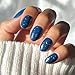 Glamnetic Harry Potterâ„¢ x Glamnetic Press On Nails - Luna Lovegoodâ„¢ | Blue Moon & Star Celestial 3D Graphic Short Oval Fake Nails in a Glossy Finish | 15 Sizes - 30 Nail Kit with Glue - Image 2