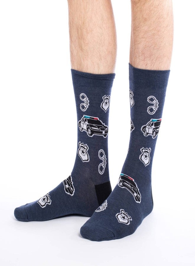 Good Luck Sock Men's Police Socks, Big & Tall, Shoe Size 13-17 - Image 2