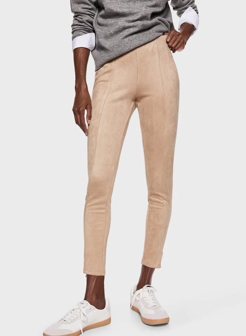 MANGO High Waist Leggings