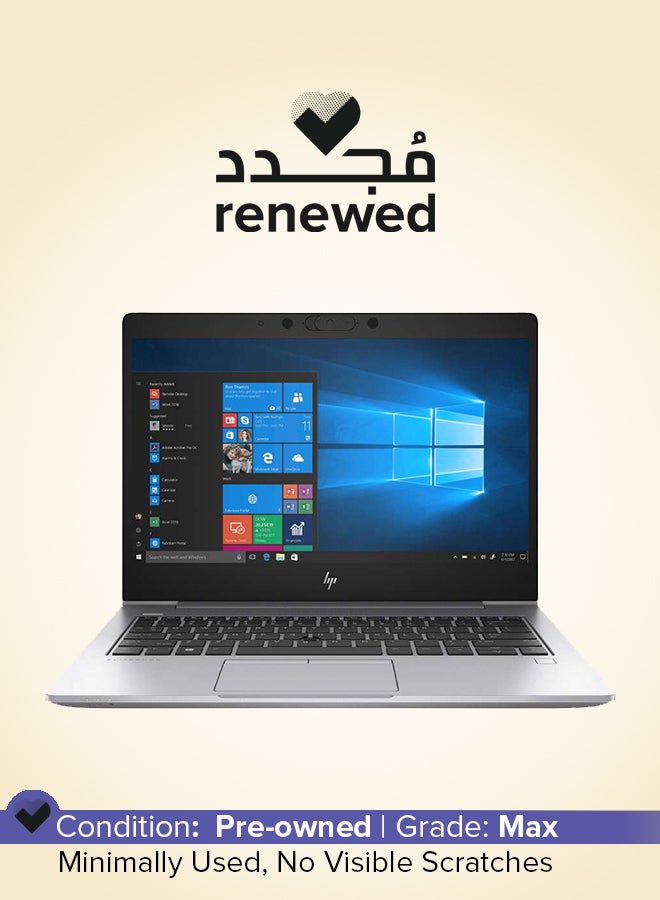 HP Renewed - 830 G6 Business Laptop With 12.5-Inch Display,Intel Core i7 Processor/8th Generation/16GB RAM/512 GB SSD/Windows 10 Pro English Silver - Image 1