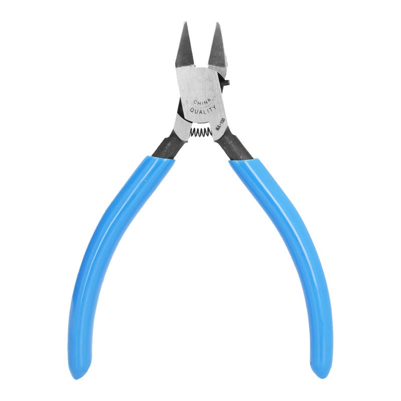 Wire Cutter 105mm Total Length Chrome Vanadium Steel Blade - High Hardness 58-64HRC Cutting Edge for Plastic Gates Trimming Burrs Soft Wire Cutting - Image 1