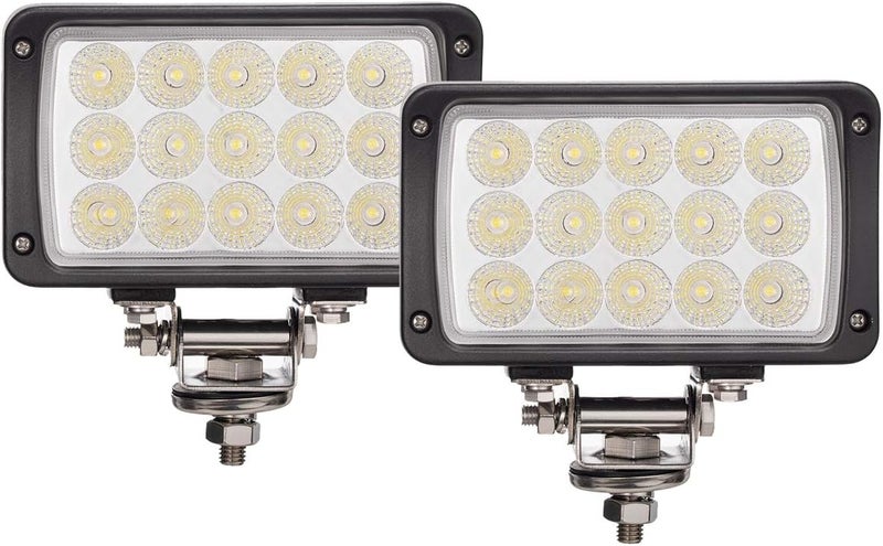 Lightronic 4X6 Inch 45W LED Work Light - 2-Piece Set - Image 4