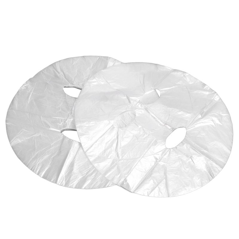 100pcs Facial Mask Paper Film DIY Disposable Moisture Retention Facial Mask Sheet Wrap for Skin Care - Image 1
