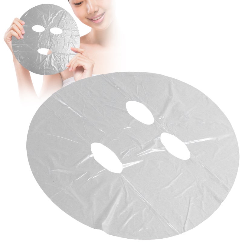 100pcs Facial Mask Paper Film DIY Disposable Moisture Retention Facial Mask Sheet Wrap for Skin Care - Image 4