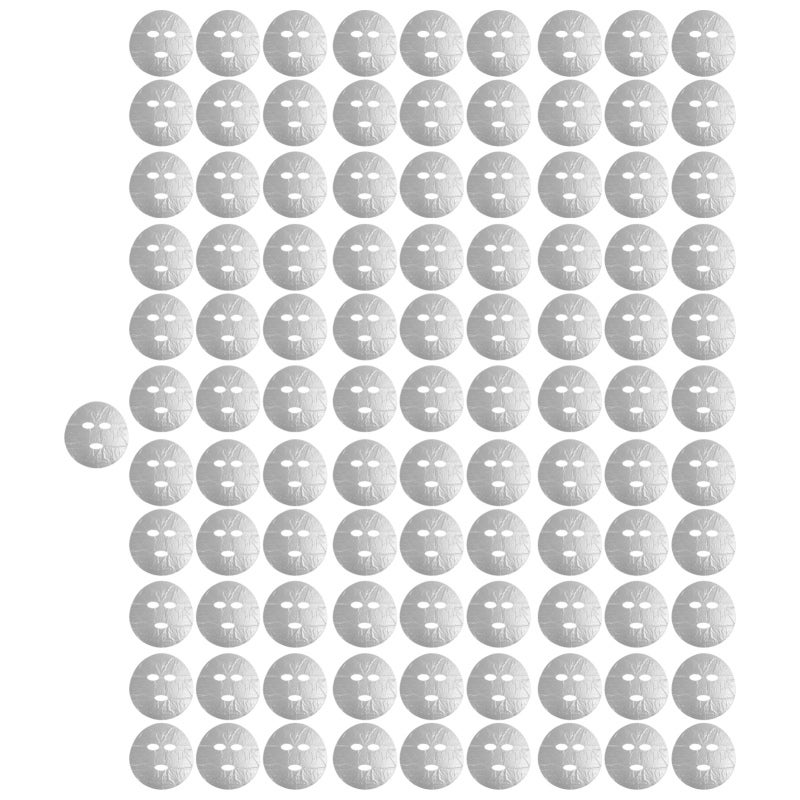 100pcs Facial Mask Paper Film DIY Disposable Moisture Retention Facial Mask Sheet Wrap for Skin Care - Image 2