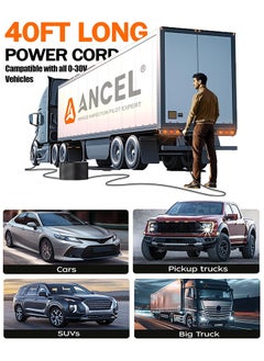 Ancel ANCEL PB100 Automotive Circuit Tester, 12 24V Power Circuit Probe Tester, Electrical Open&Short Finder, AC DC Voltage Diode Resistance Trailer Fuse Relay Tester, Activate Component Tool, 40FT Cable  - Image 3