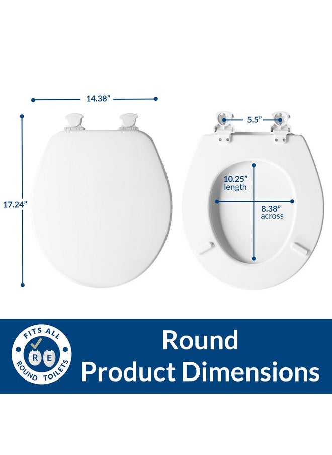 Bemis Church 540EC 000 Round, Durable Enameled Wood, White  - Image 3
