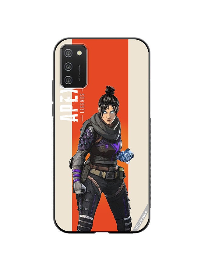 VR CREATIVE Protective Case Cover For Samsung Galaxy A03s Apex Legends Waraith Design Multicolour - Image 1