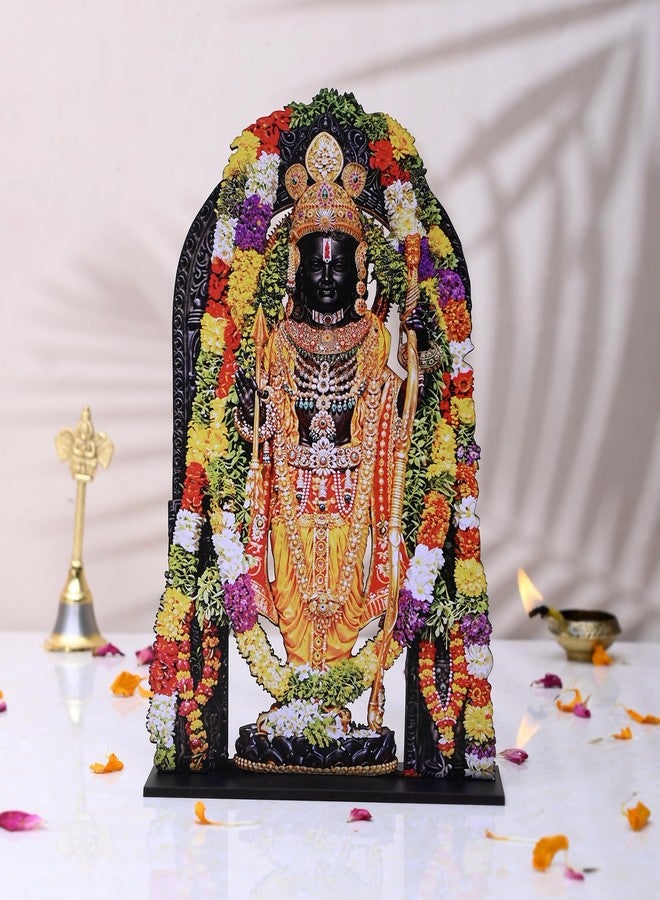 Craftam RAM Lalla Idol Ram Lalla Idol MurtiStatue Shree Ram Lala Ayodhya Statues for Gift Home Temple Mandir Pooja (MDF Made) - Image 1