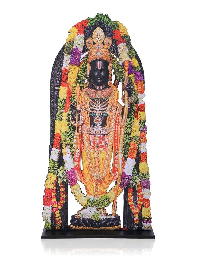 Craftam RAM Lalla Idol Ram Lalla Idol MurtiStatue Shree Ram Lala Ayodhya Statues for Gift Home Temple Mandir Pooja (MDF Made) - Image 2