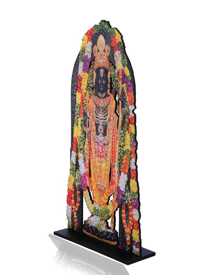 Craftam RAM Lalla Idol Ram Lalla Idol MurtiStatue Shree Ram Lala Ayodhya Statues for Gift Home Temple Mandir Pooja (MDF Made) - Image 3