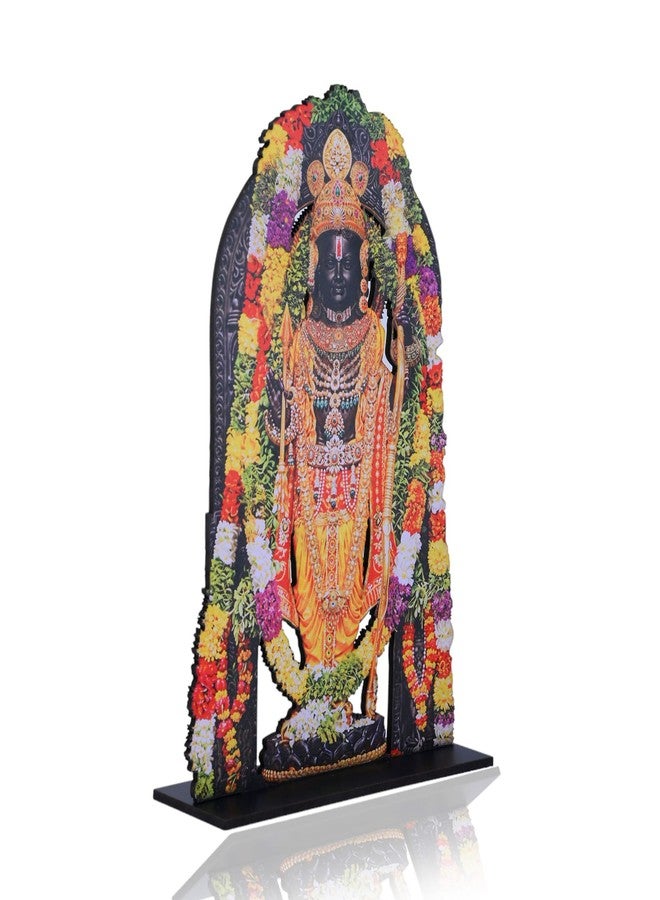 Craftam RAM Lalla Idol Ram Lalla Idol MurtiStatue Shree Ram Lala Ayodhya Statues for Gift Home Temple Mandir Pooja (MDF Made) - Image 4
