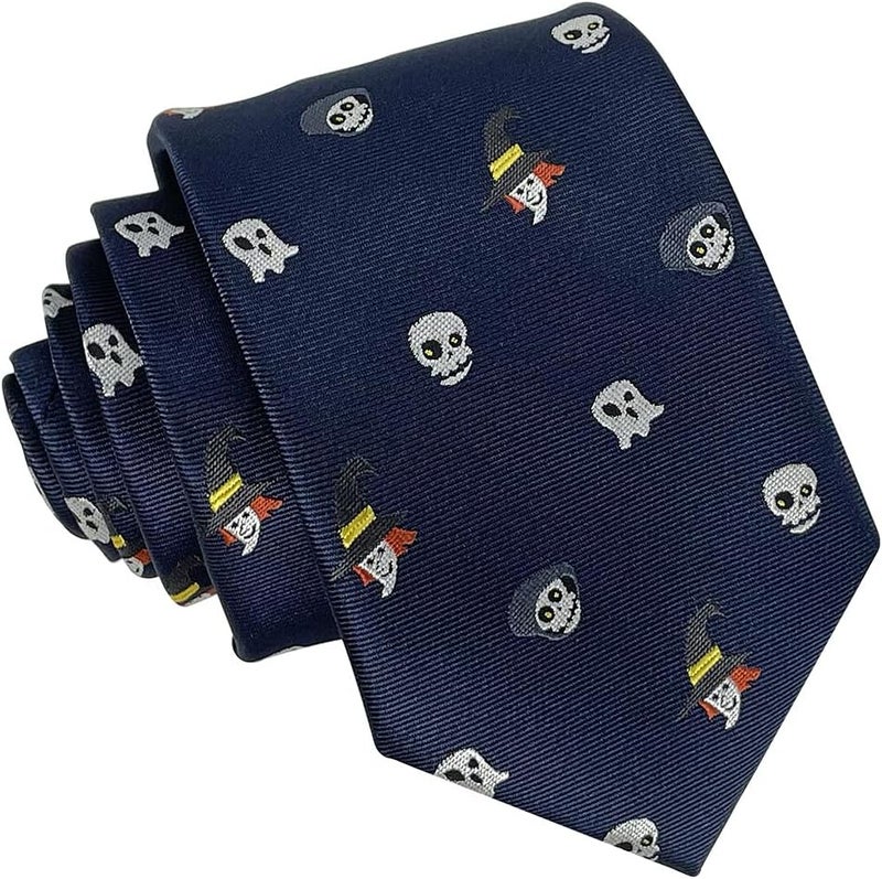 Mens Microfiber Polyester Necktie Pattern Tie for Men