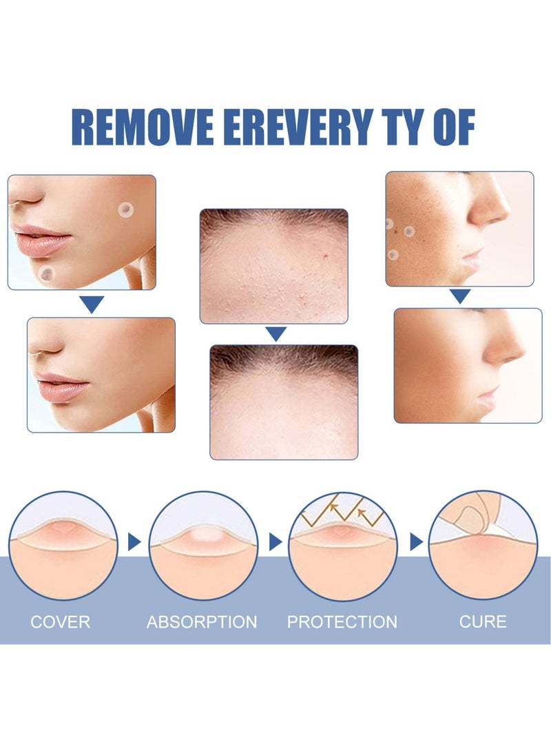 EELHOE Skin Tag Remover Patches Mole Wart Removing Sticker Natural Ingredients 144PCS  - Image 5