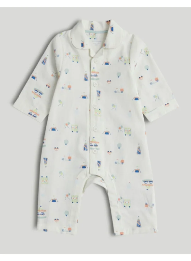 Mothercare Carnival All-in-One Cotton Pyjamas