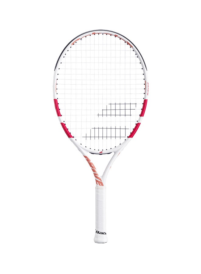 بابولات مضرب تنس Drive Junior 23 أبيض Nc 140511-100 مقاس واحد – خفيف الوزن، أداء عالي لمبتدئي التنس، تدوير، قوة وتحكم، تدريب، صالة منزلية، لياقة