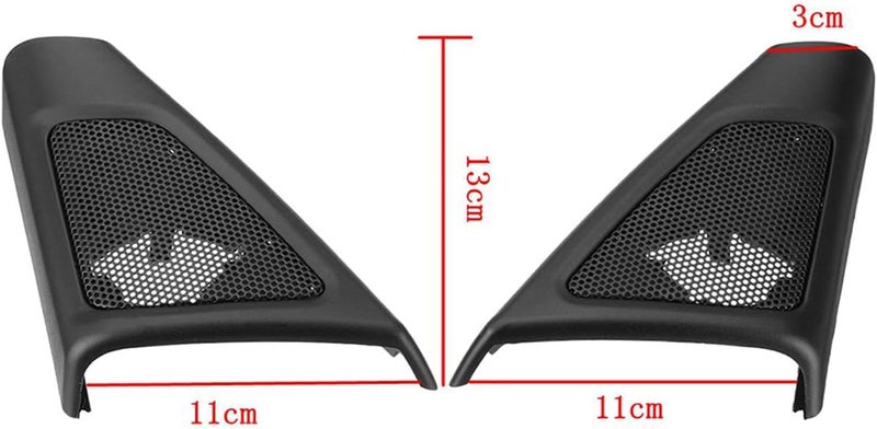 DEMULAX Car Door Panel Speaker Trim for BMW F10 - Image 2