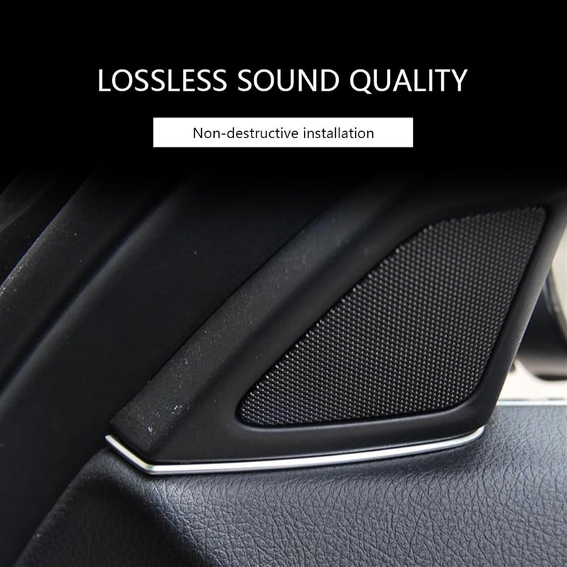 DEMULAX Car Door Panel Speaker Trim for BMW F10 - Image 5