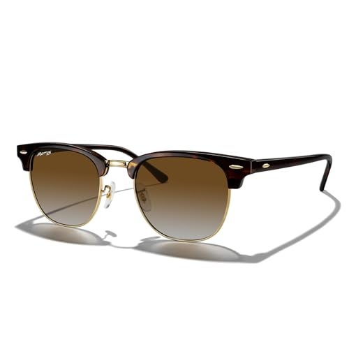 MERRY'S Classic Square Semi-Rimmed Polarized Sunglasses for Men Women S6016 - Image 1