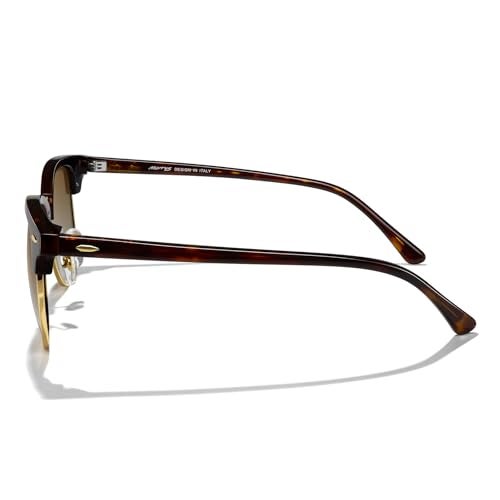 MERRY'S Classic Square Semi-Rimmed Polarized Sunglasses for Men Women S6016 - Image 4