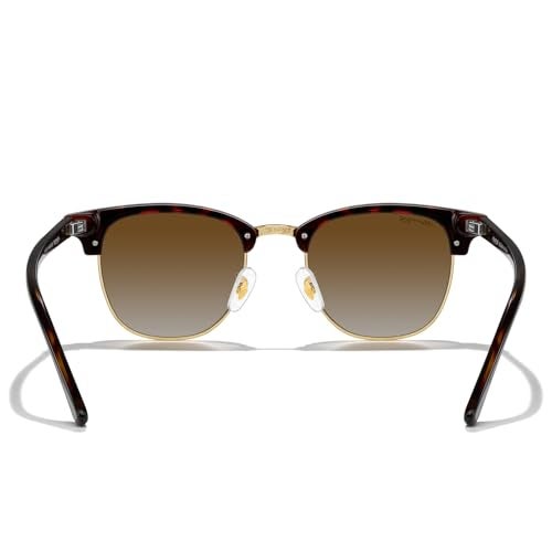 MERRY'S Classic Square Semi-Rimmed Polarized Sunglasses for Men Women S6016 - Image 5