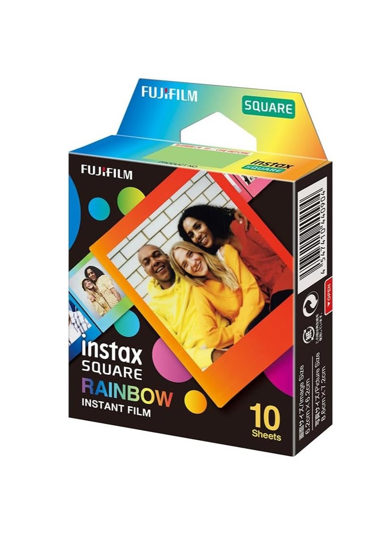 FUJIFILM Fujifilm Instax Square Rainbow Film - 10 Exposures  - Image 2