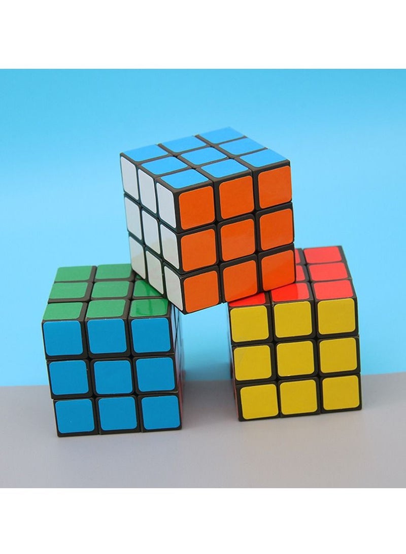 لعبة أحجية المكعب السحري لتخفيف التوتر وتطوير التعليم المبكر للأطفال من 3 قطع - Image 1