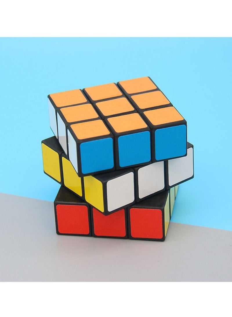 لعبة أحجية المكعب السحري لتخفيف التوتر وتطوير التعليم المبكر للأطفال من 3 قطع - Image 2