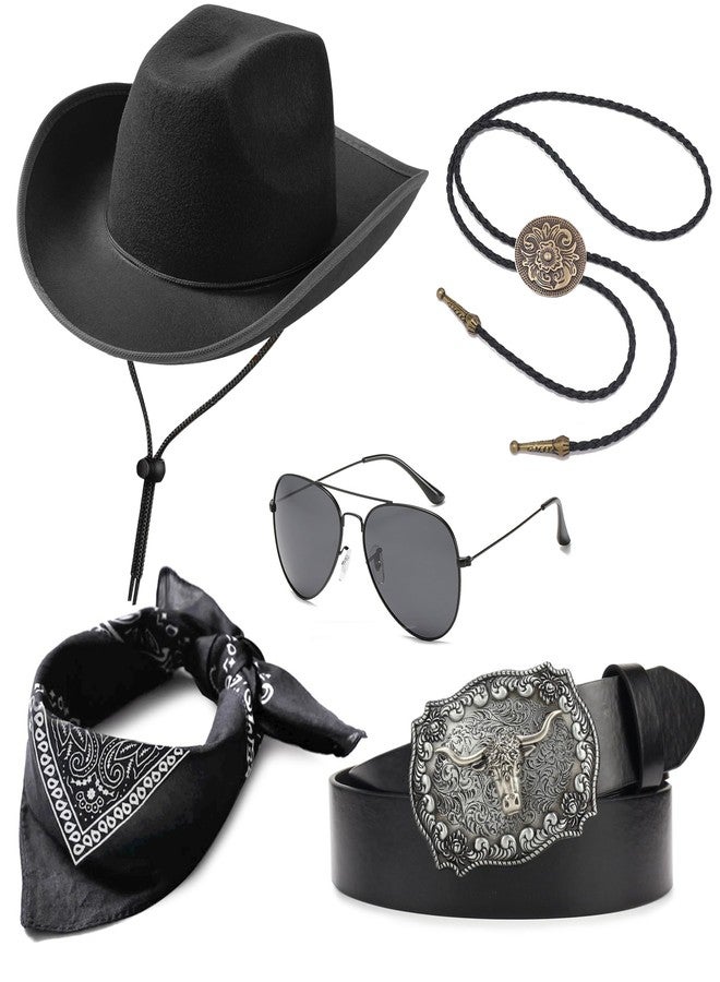 RIOSO Cowboy Outfit for Men Western Outfits Accessories Cowboy Costume Halloween Cosplay - Image 1