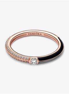 PANDORA ME Pavé & Black Dual Ring  - Image 1