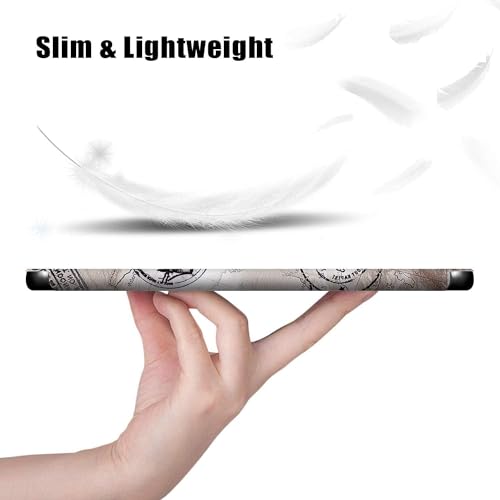ProElite Case Cover for Realme Pad 2 11.5 inch Cover, Smart Flip Case Cover for Realme Pad 2 11.5 inch Translucent Back with Stylus Pen, Eiffel - Image 2