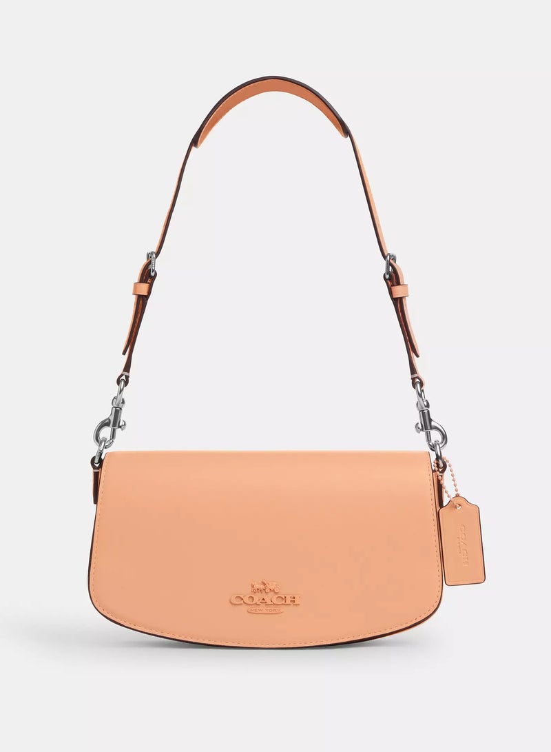 Coach Andrea Shoulder Bag In Signature Canvas