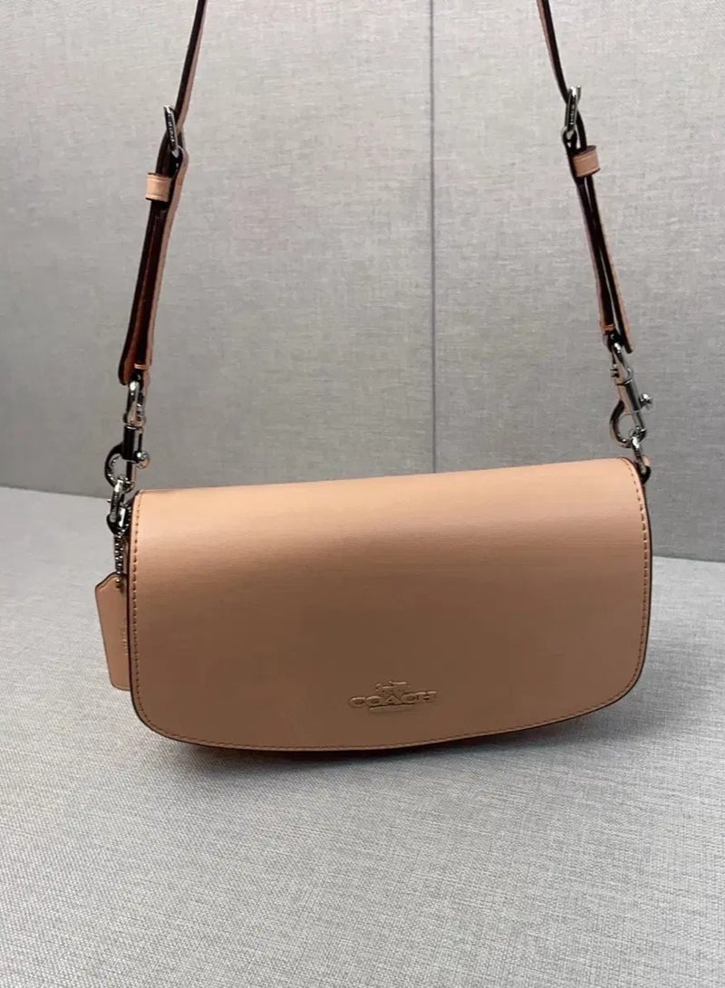 Coach Andrea Shoulder Bag In Signature Canvas