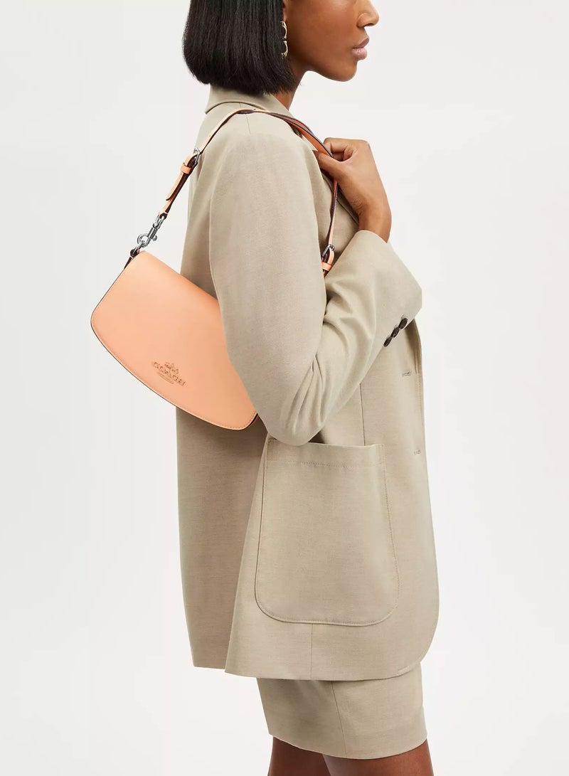 Coach Andrea Shoulder Bag In Signature Canvas