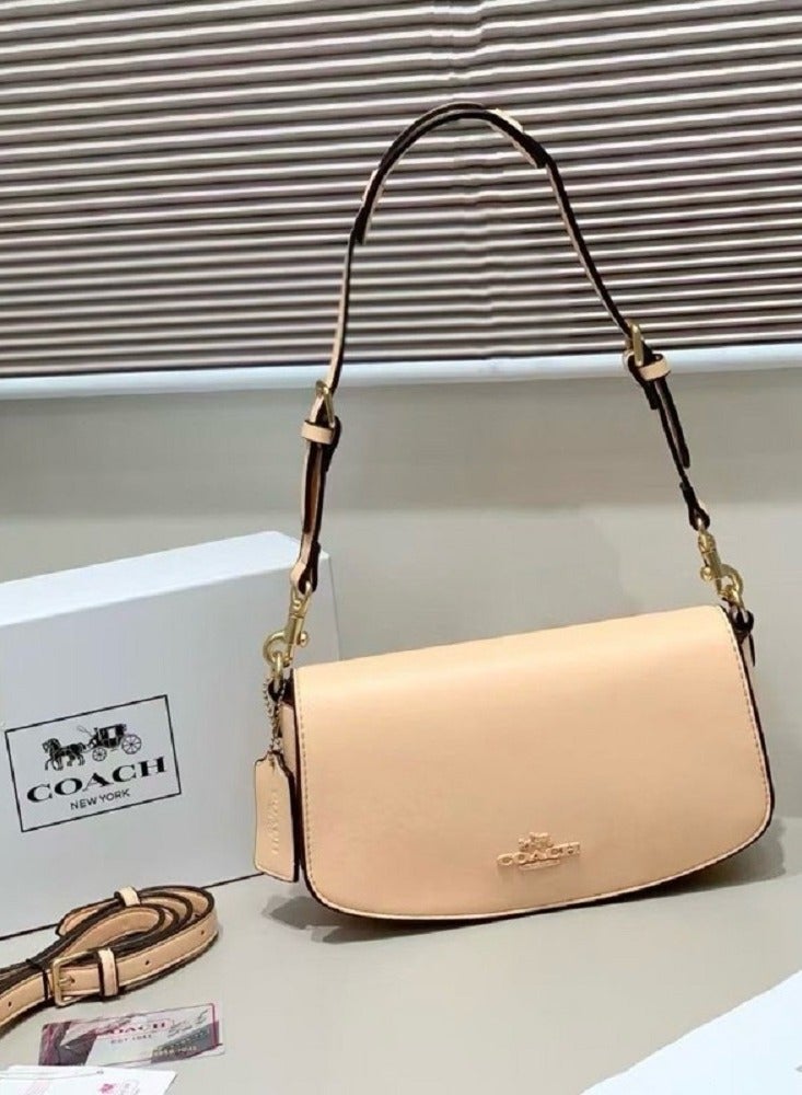 Coach Andrea Shoulder Bag In Signature Canvas