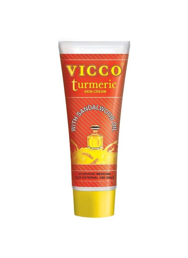 VICCO - Vicco Turmeric Combo Pack Vicco Turmeric Cream (50 Gm) + Vicco Turmeric Face Wash (70 Gm) (2) - Image 1