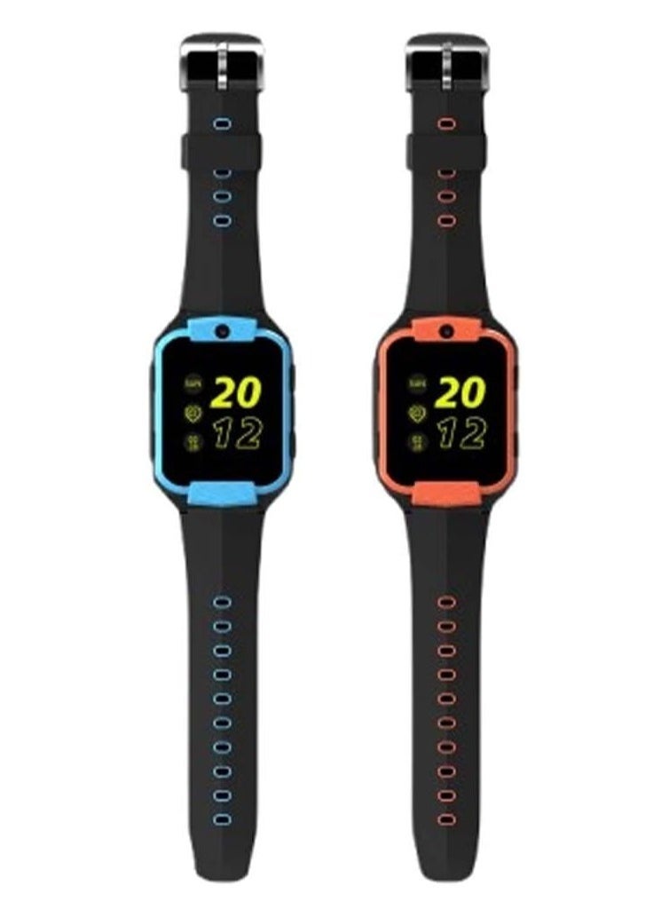 Nabi Z9 Kids Smart Watch with GPS Location Tracker, Voice Calling, HD Full Touch Screen, SIM Card Slot, Waterproof Smartwatch for Boys & Girls with Alarm, Camera, Multi-Colour - Image 4