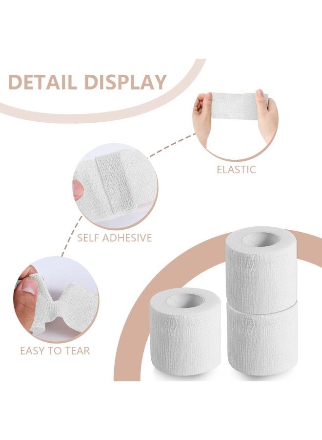 Cuken 12-Pack Self-Adhesive Cohesive Bandage Wrap, 2in x 5yd – Breathable Sports Tape for Wrist & Ankle - Image 3